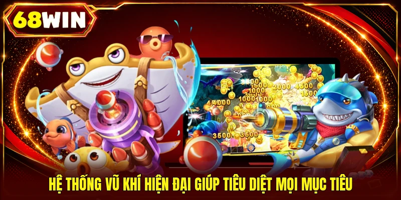 Hệ thống vũ khí hiện đại giúp tiêu diệt mọi mục tiêu